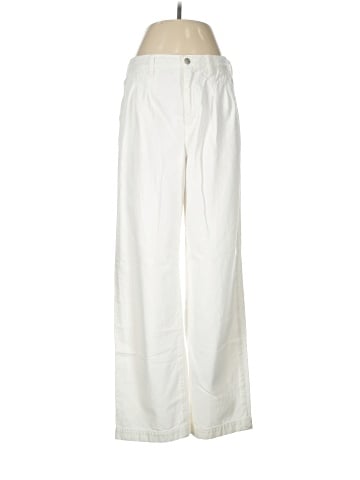 Madewell The Harlow Wide-Leg Jean in Tile White (view 1)