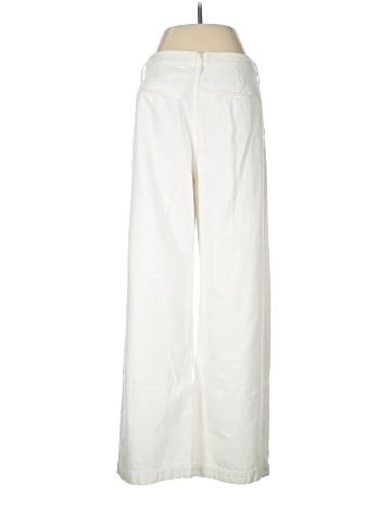 Madewell The Harlow Wide-Leg Jean in Tile White (view 2)