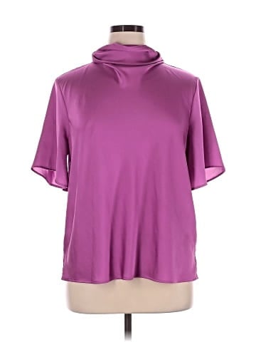 Ann Taylor Factory Short Sleeve Blouse (view 1)