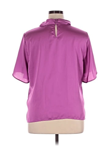 Ann Taylor Factory Short Sleeve Blouse (view 2)
