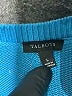 Talbots 100% Cotton Teal Pullover Sweater Size L - photo 7