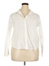 Zara Basic 100% Cotton Ivory Long Sleeve Blouse Size XXL - photo 1