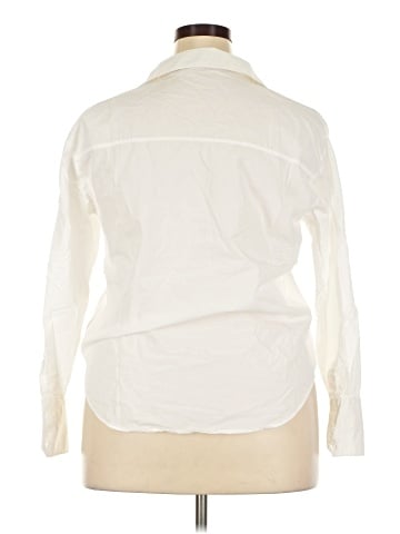 Zara Basic Long Sleeve Blouse (view 2)