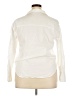 Zara Basic 100% Cotton Ivory Long Sleeve Blouse Size XXL - photo 2