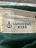 Lands' End 100% Nylon Solid Green Snow Pants Size 12 - photo 3