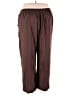 Old Navy 100% Rayon Solid Brown Active Pants Size 3X - photo 2