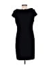 Taylor Solid Black Casual Dress Size 10 - photo 2