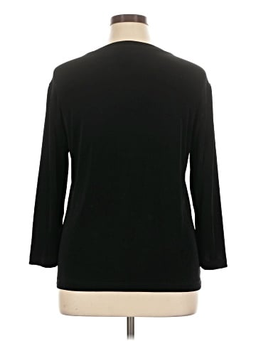 Travelers by Chico's 3/4 Sleeve T-Shirt (view 2)