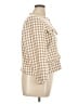Ann Taylor 100% Cotton Houndstooth Ivory Jacket Size 16 Petite - photo 4