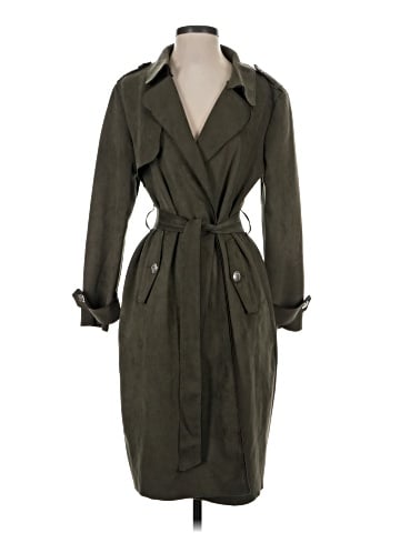 T Tahari Trenchcoat (view 1)
