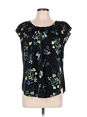 LC Lauren Conrad Short Sleeve Blouse (view 1)