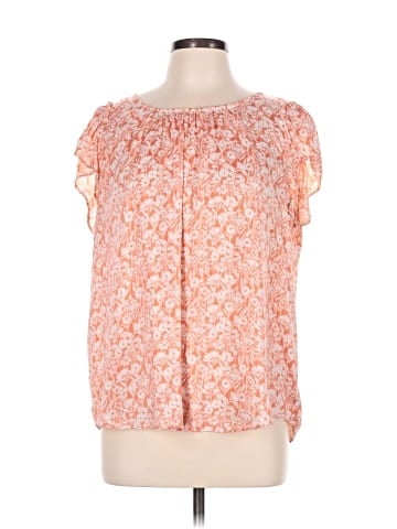 LC Lauren Conrad Short Sleeve Blouse (view 1)