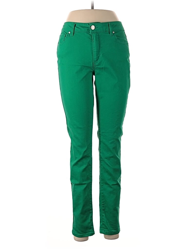 Pre-owned D.jeans Jeggings In Green