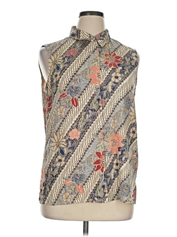 Liz Claiborne Sleeveless Silk Top (view 1)