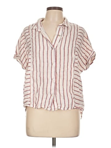 Christian Siriano New York Short Sleeve Blouse (view 1)