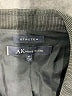 AK Anne Klein Chevron-herringbone Stripes Gray Blazer Size 8 (petite) - photo 3