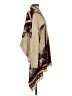 Debut Brown Tan Poncho Size S - photo 4