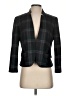 Nine West Plaid Black Blazer Size 4 - photo 1