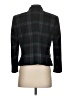 Nine West Plaid Black Blazer Size 4 - photo 2