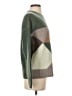 Design History Color Block Green Pullover Sweater Size S - photo 4
