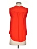 Joie Orange Sleeveless Button-Down Shirt Size S - photo 2