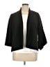 Black Label by Evan Picone 100% Polyester Black Blazer Size 14 - photo 1
