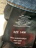 Tahari Solid Blue Jeans Size 14 - photo 8