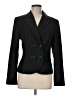 Casual Corner Stripes Black Wool Blazer Size 8 - photo 1