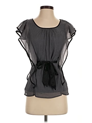 Iz Byer Short Sleeve Blouse (view 1)