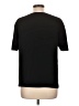 Theory 100% Polyester Black Short Sleeve Top Size L - photo 2