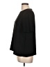 Theory 100% Polyester Black Short Sleeve Top Size L - photo 5