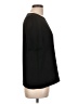 Theory 100% Polyester Black Short Sleeve Top Size L - photo 4