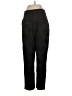 Zara 100% Polyester Floral Black Dress Pants Size S - photo 2