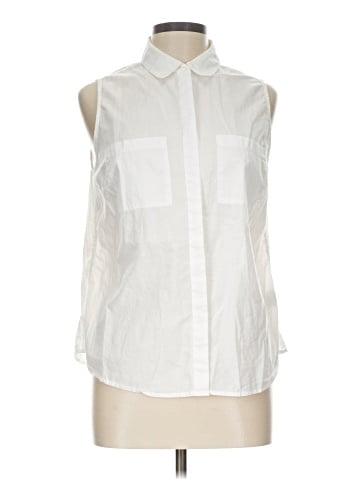 Boden Sleeveless Button-Down Shirt (view 1)