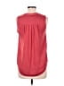 Alfani 100% Polyester Red Sleeveless Blouse Size M (petite) - photo 2