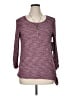 Apt. 9 Burgundy 3/4 Sleeve Top Size XL - photo 1