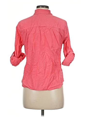 IZOD 3/4 Sleeve Button-Down Shirt (view 2)