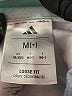 Adidas 100% Recycled Polyester Metallic Silver Track Jacket Size 10 - 12 Plus - photo 3