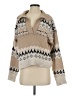 RDI Chevron-herringbone Tan Pullover Sweater Size S - photo 1