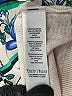 White House Black Market Floral Ivory Pullover Sweater Size L - photo 8