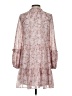Express 100% Polyester Paisley Pink Casual Dress Size S - photo 2