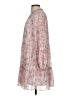 Express 100% Polyester Paisley Pink Casual Dress Size S - photo 5