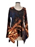 Soft Surroundings Brown Long Sleeve Blouse Size S - photo 1