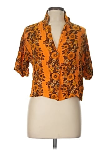 Urban Outfitters Short Sleeve Blouse (view 1)