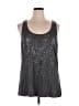 Old Navy 100% Rayon Silver Tank Top Size XXL - photo 1