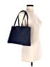 Tory Burch 100% Leather Solid Blue Leather Tote One size - photo 2