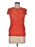 Ellison Orange Short Sleeve Top Size M - photo 1