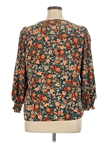 Emery Rose 3/4 Sleeve Blouse (view 2)