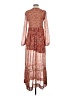 Lorena Rose 100% Polyester Paisley Brown Casual Dress Size XS - photo 2