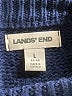 Lands' End Print Blue Pullover Sweater Size L - photo 7
